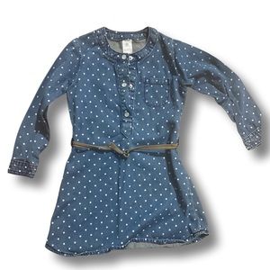 💜 3T Carter’s Denim Dress